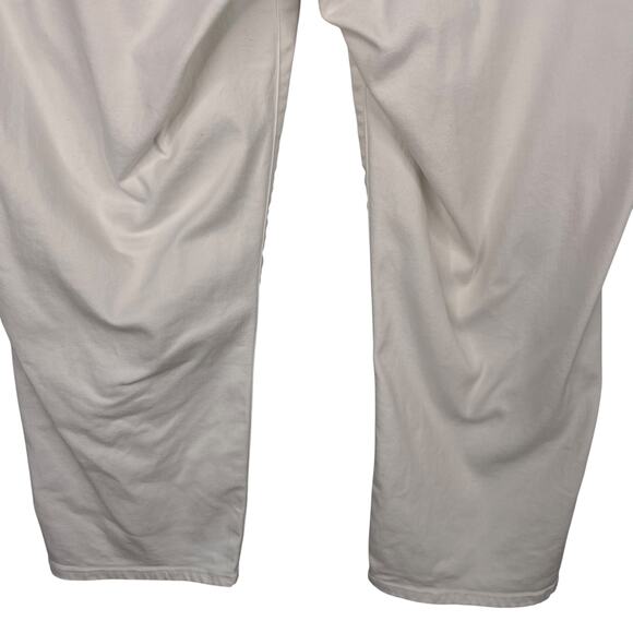 Talbots Straight Leg Crop Jean 20W White - Picture 12 of 12